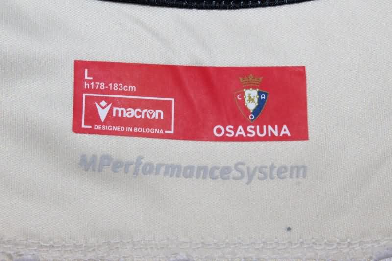 Thailand Quality(AAA) 24/25 Osasuna Away Soccer Jersey