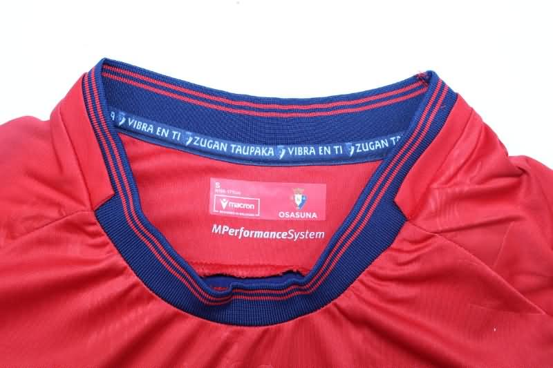 Thailand Quality(AAA) 24/25 Osasuna Home Soccer Jersey