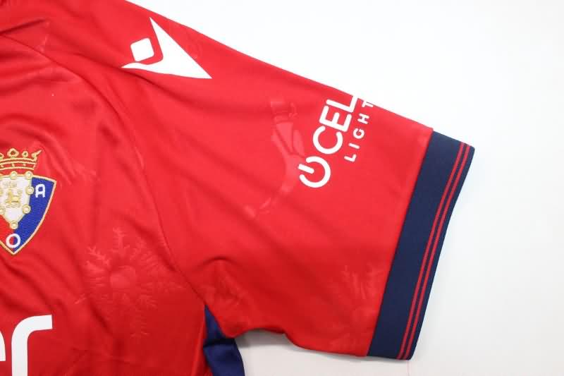 Thailand Quality(AAA) 24/25 Osasuna Home Soccer Jersey