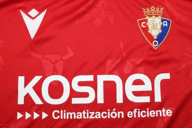 Thailand Quality(AAA) 24/25 Osasuna Home Soccer Jersey