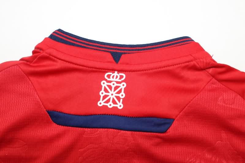 Thailand Quality(AAA) 24/25 Osasuna Home Soccer Jersey