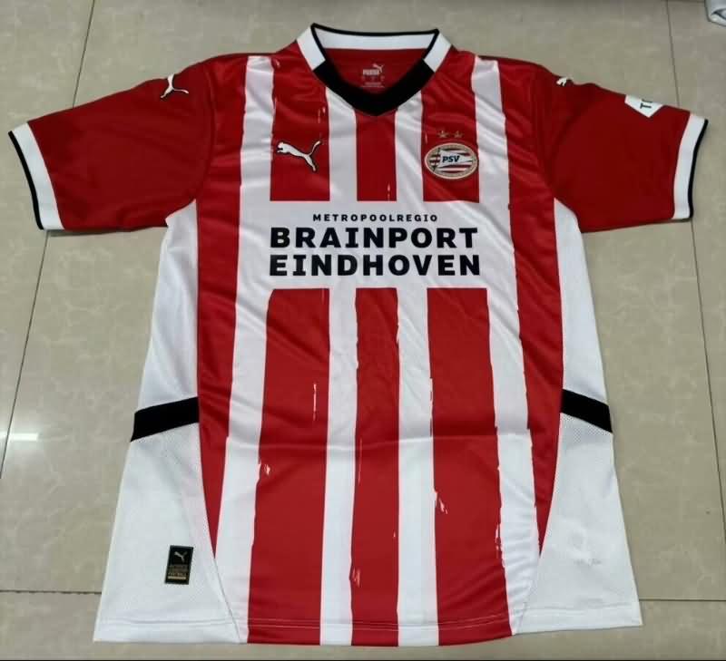 Thailand Quality(AAA) 24/25 PSV Eindhoven Home Soccer Jersey