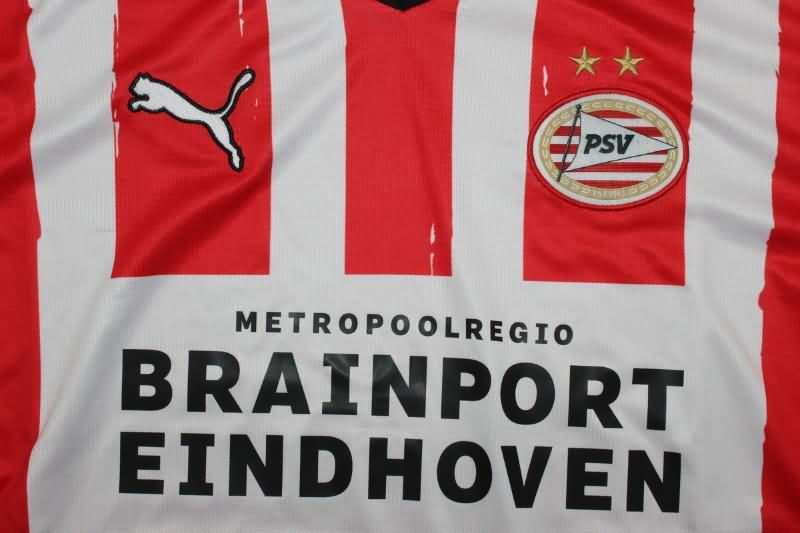 Thailand Quality(AAA) 24/25 PSV Eindhoven Home Soccer Jersey