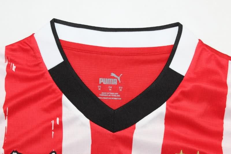 Thailand Quality(AAA) 24/25 PSV Eindhoven Home Soccer Jersey