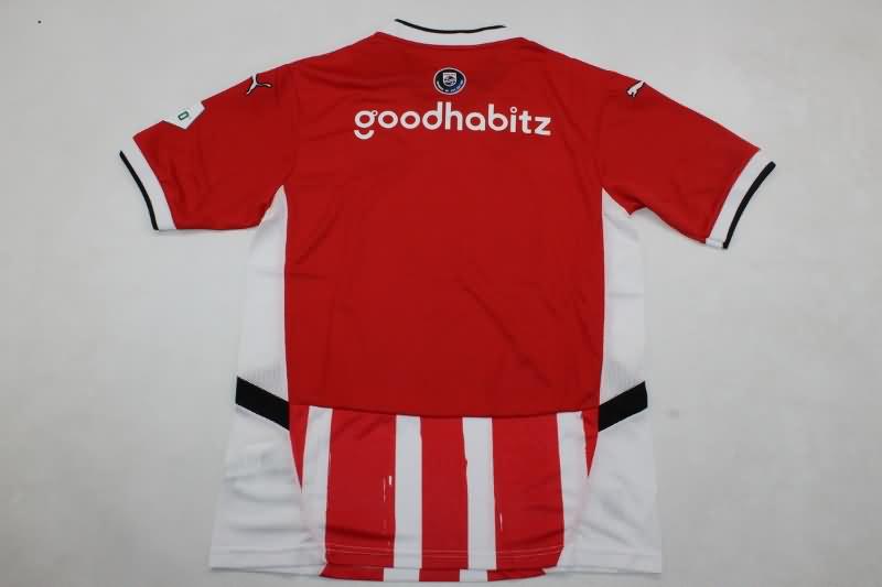 Thailand Quality(AAA) 24/25 PSV Eindhoven Home Soccer Jersey