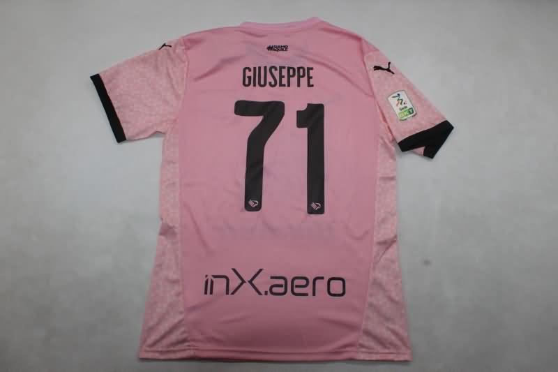 Thailand Quality(AAA) 24/25 Palermo Home Soccer Jersey