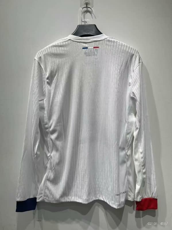 Thailand Quality(AAA) 24/25 Paris St Germain Away Long Sleeve Soccer Jersey (Player)