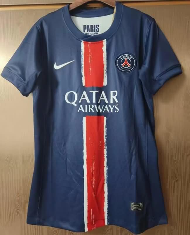 Thailand Quality(AAA) 24/25 Paris St Germain Home Women Soccer Jersey