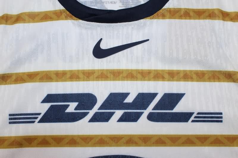 Thailand Quality(AAA) 24/25 Pumas UNAM Home Soccer Jersey (Player)