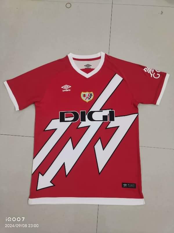 Thailand Quality(AAA) 24/25 Rayo Vallecano Away Soccer Jersey