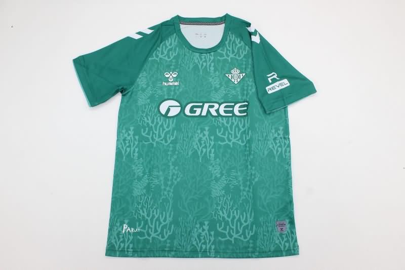 Thailand Quality(AAA) 24/25 Real Betis Fourth Soccer Jersey