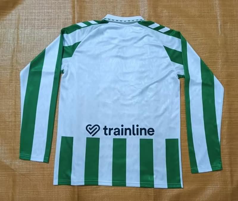 Thailand Quality(AAA) 24/25 Real Betis Home Long Sleeve Soccer Jersey