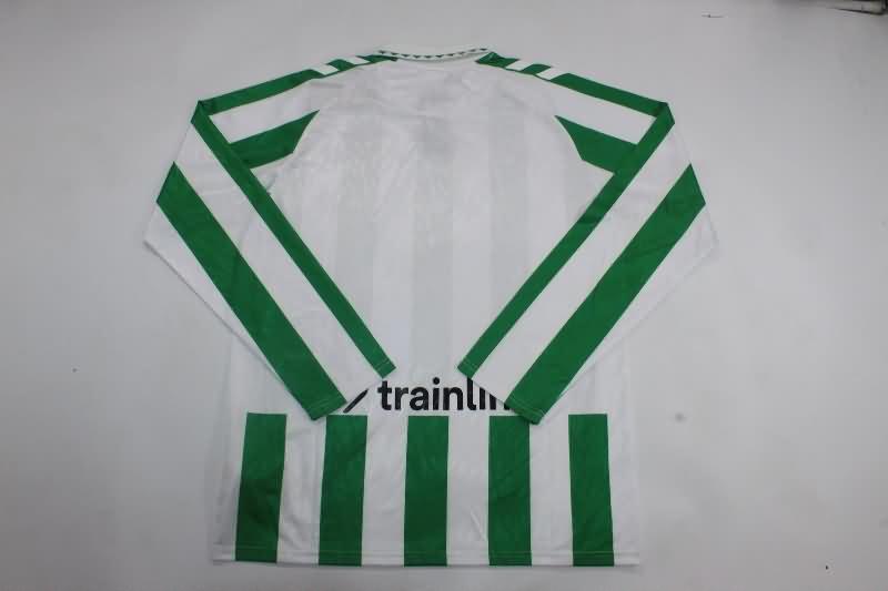 Thailand Quality(AAA) 24/25 Real Betis Home Long Sleeve Soccer Jersey