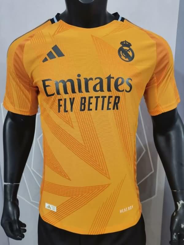 Thailand Quality(AAA) 24/25 Real Madrid Away Soccer Jersey (Player)