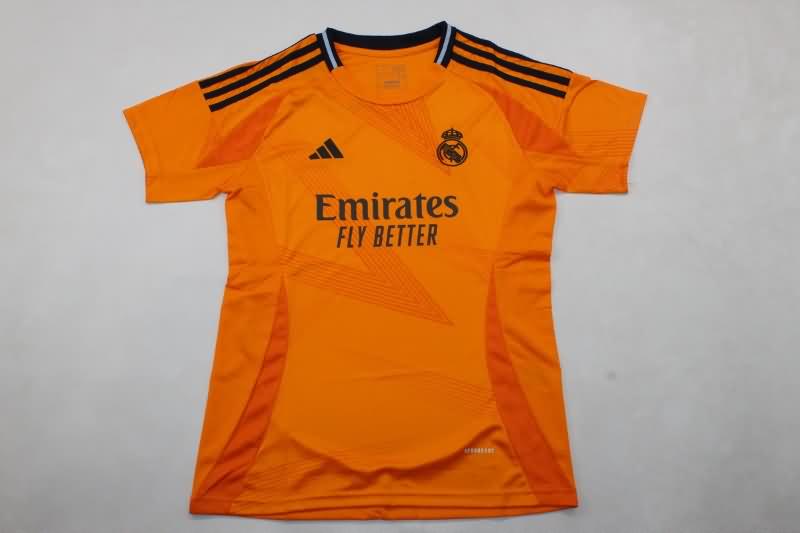 Thailand Quality(AAA) 24/25 Real Madrid Away Women Soccer Jersey