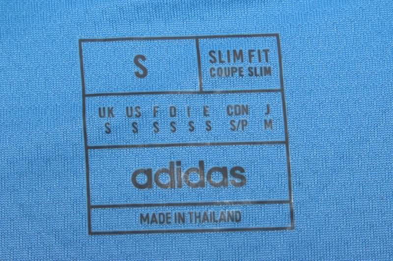 Thailand Quality(AAA) 24/25 Real Madrid Goalkeeper Blue Soccer Jersey