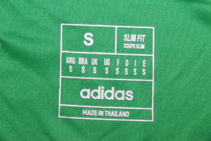 Thailand Quality(AAA) 24/25 Real Madrid Goalkeeper Green Soccer Jersey