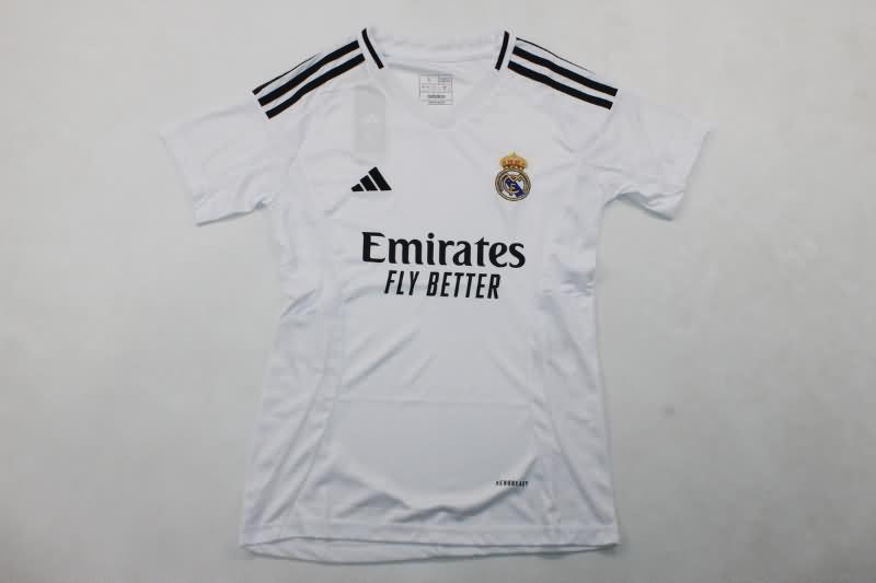 Thailand Quality(AAA) 24/25 Real Madrid Home Women Soccer Jersey