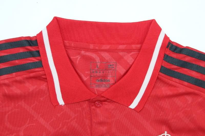 Thailand Quality(AAA) 24/25 Real Madrid Red Soccer Jersey