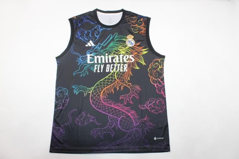 Thailand Quality(AAA) 24/25 Real Madrid Training Vest Soccer Jersey 03