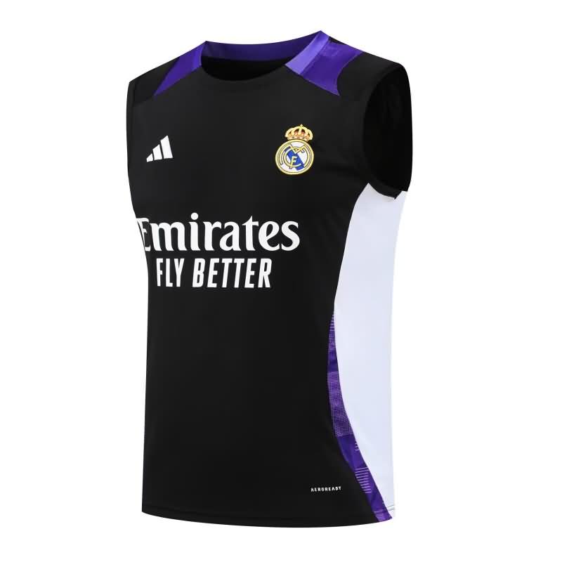 Thailand Quality(AAA) 24/25 Real Madrid Training Vest Soccer Jersey 04