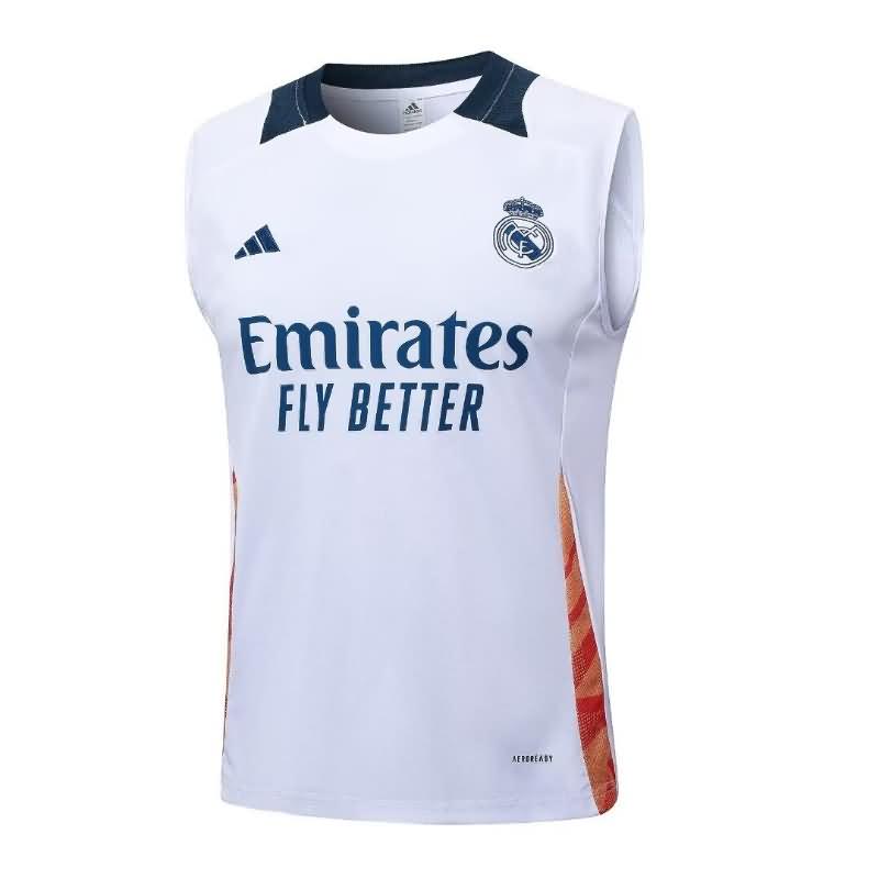 Thailand Quality(AAA) 24/25 Real Madrid Training Vest Soccer Jersey 06