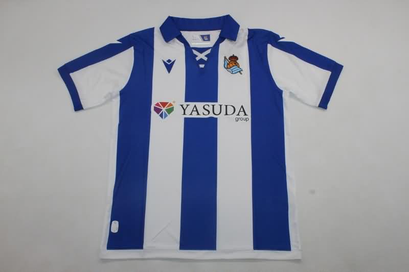 Thailand Quality(AAA) 24/25 Real Sociedad Home Soccer Jersey