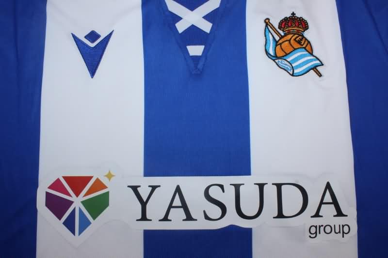 Thailand Quality(AAA) 24/25 Real Sociedad Home Soccer Jersey