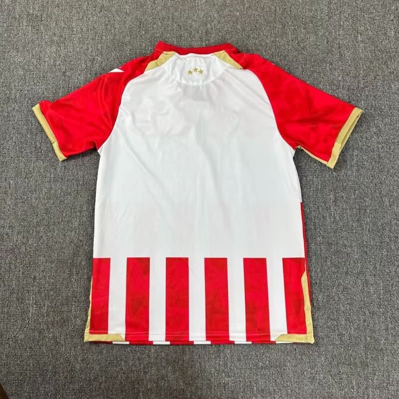 Thailand Quality(AAA) 24/25 Red Star Belgrade Home Soccer Jersey