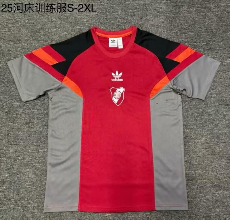 Thailand Quality(AAA) 24/25 River Plate Training Soccer Jersey 02