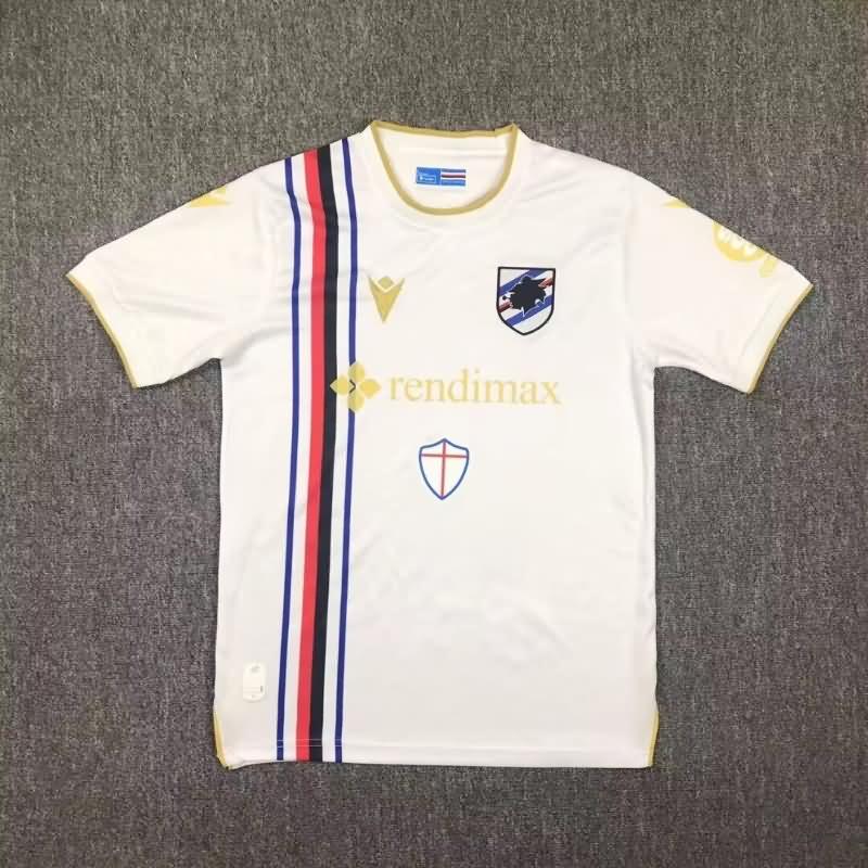 Thailand Quality(AAA) 24/25 Sampdoria Away Soccer Jersey