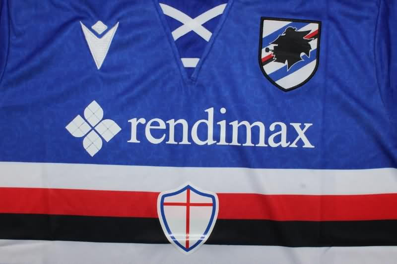 Thailand Quality(AAA) 24/25 Sampdoria Home Soccer Jersey