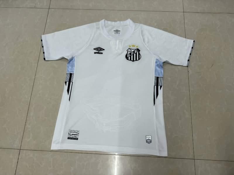 Thailand Quality(AAA) 2024 Santos Home Soccer Jersey