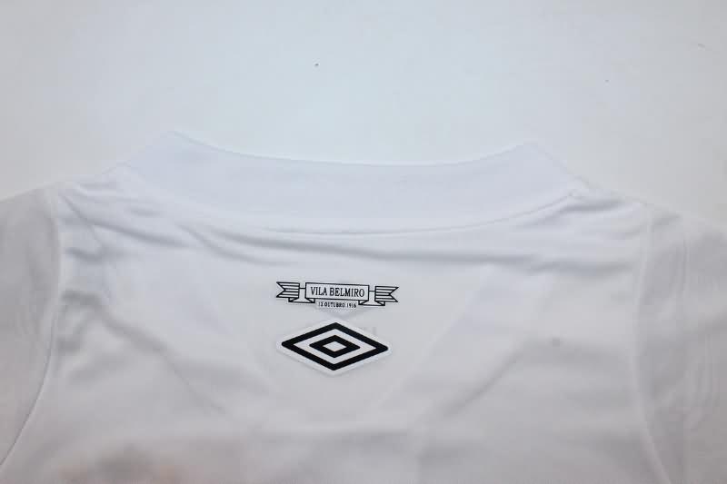 Thailand Quality(AAA) 2024 Santos Home Soccer Jersey