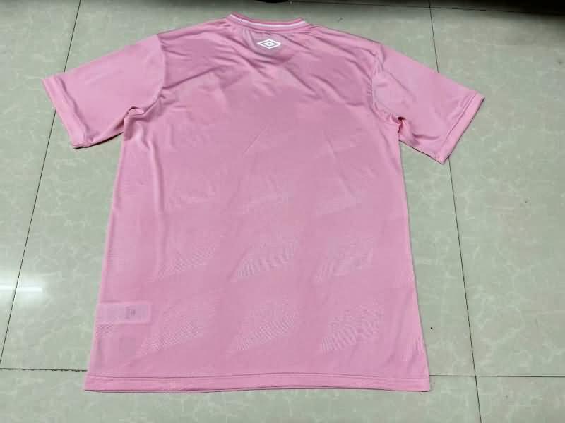 Thailand Quality(AAA) 2024 Santos Pink Soccer Jersey