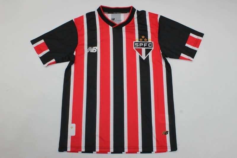 Thailand Quality(AAA) 2024 Sao Paulo Away Soccer Jersey