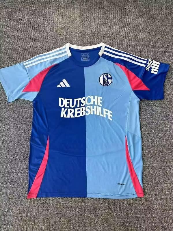 Thailand Quality(AAA) 24/25 Schalke 04 Special Soccer Jersey 02