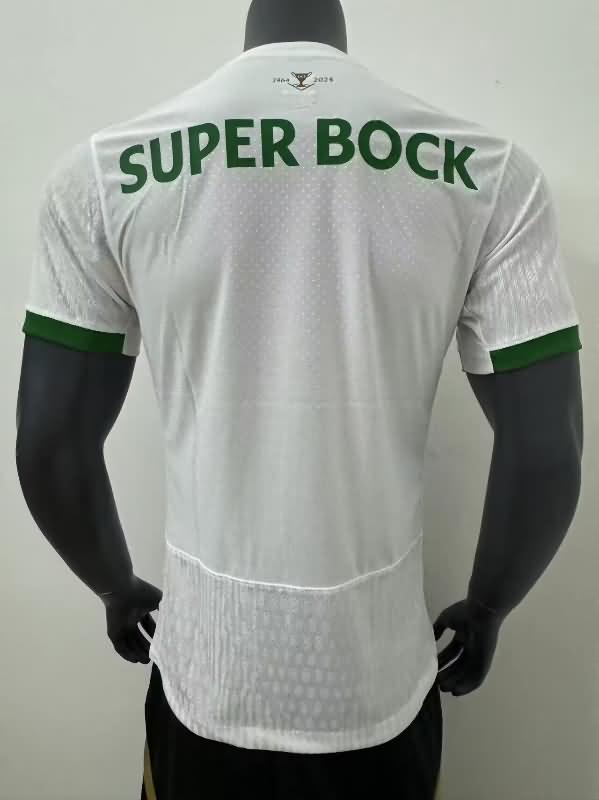 Thailand Quality(AAA) 24/25 Sporting Lisbon Away Soccer Jersey (Player)