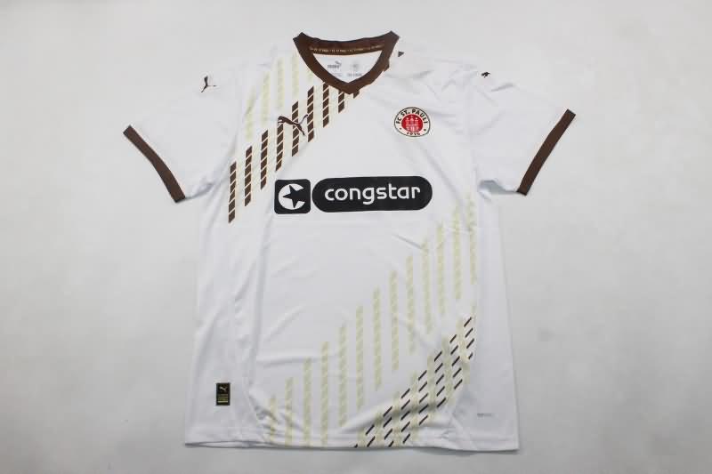 Thailand Quality(AAA) 24/25 St Pauli Away Soccer Jersey