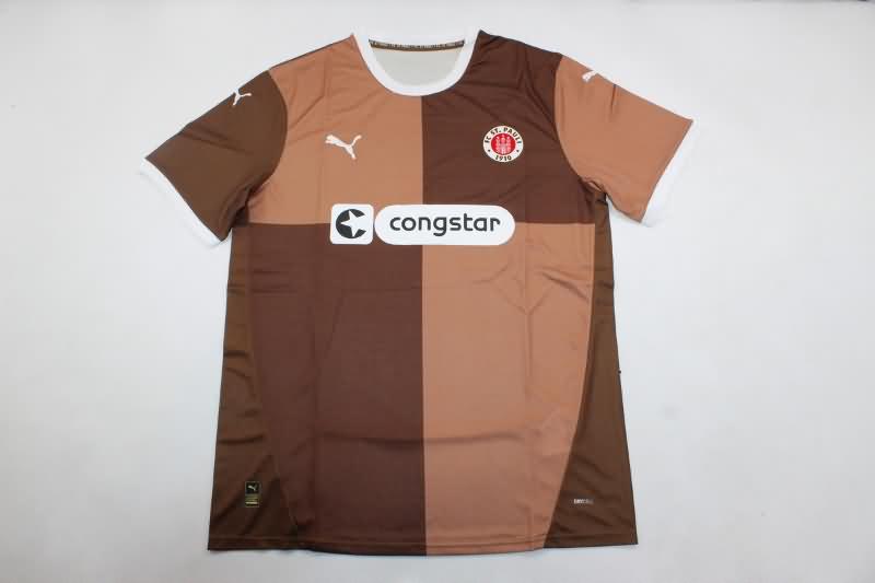 Thailand Quality(AAA) 24/25 St Pauli Home Soccer Jersey