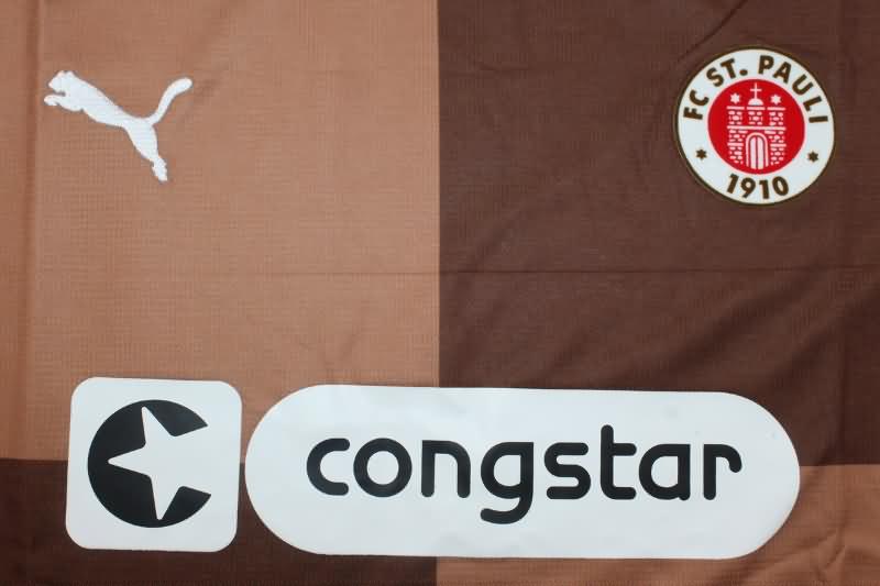 Thailand Quality(AAA) 24/25 St Pauli Home Soccer Jersey