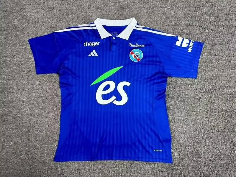 Thailand Quality(AAA) 24/25 Strasbourg Home Soccer Jersey