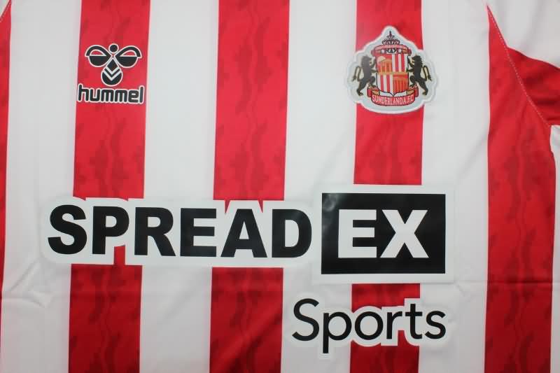 Thailand Quality(AAA) 24/25 Sunderland Home Soccer Jersey