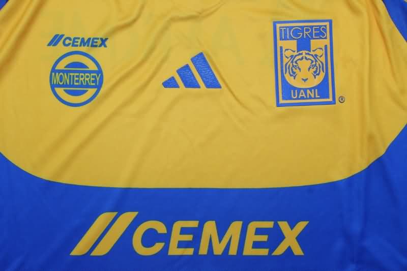 Thailand Quality(AAA) 24/25 Tigres UANL Home Soccer Jersey (Player)