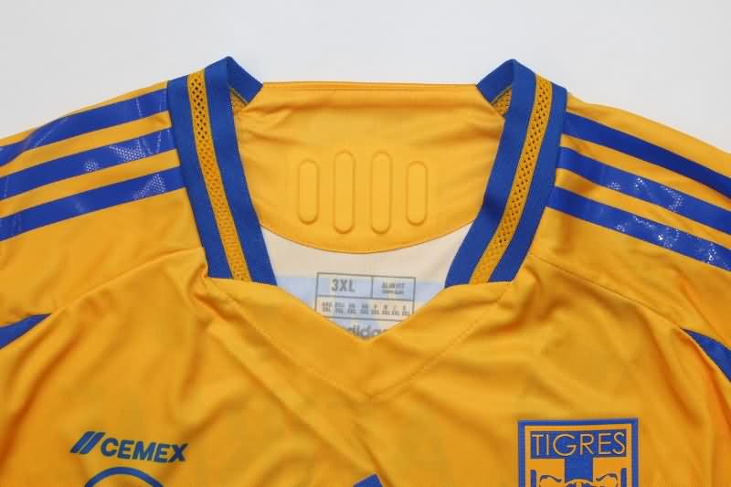 Thailand Quality(AAA) 24/25 Tigres UANL Home Soccer Jersey (Player)