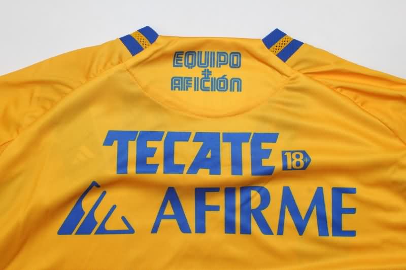 Thailand Quality(AAA) 24/25 Tigres UANL Home Soccer Jersey (Player)