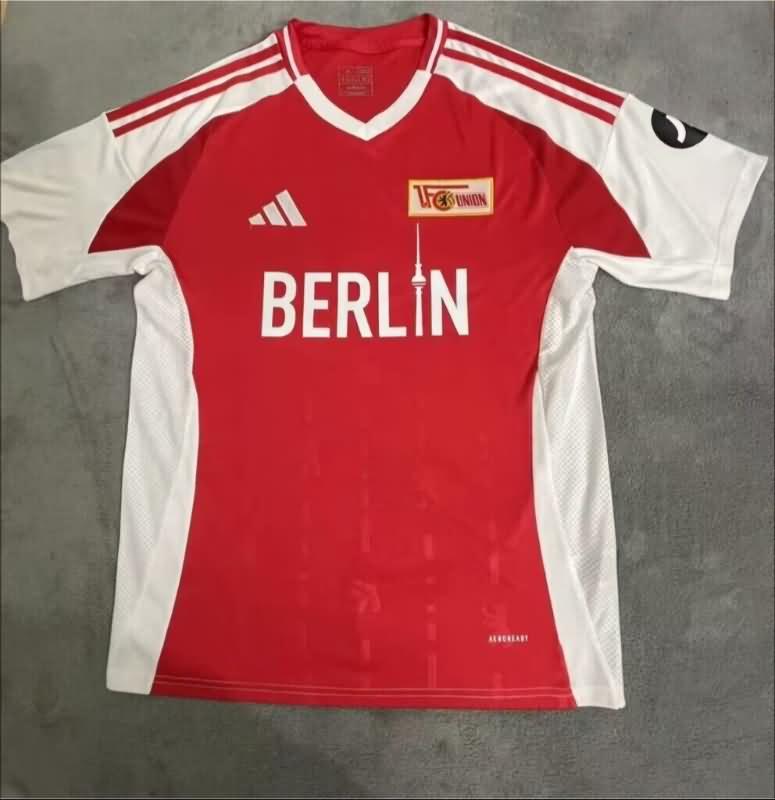 Thailand Quality(AAA) 24/25 Union Berlin Home Soccer Jersey