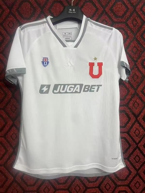 Thailand Quality(AAA) 2024 Universidad Chile Away Soccer Jersey