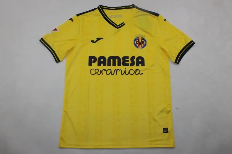 Thailand Quality(AAA) 24/25 Villarreal Home Soccer Jersey