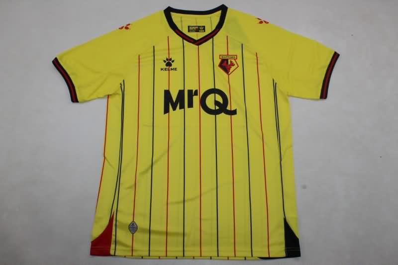 Thailand Quality(AAA) 24/25 Watford Home Soccer Jersey